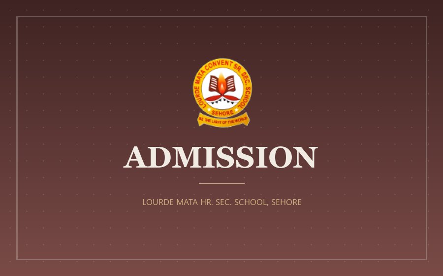 New Admission and counselling for all Classes from 20 March To 31st March, Students should come with their Parents