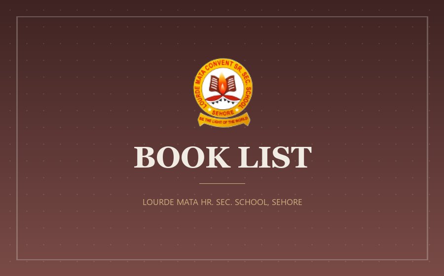 Book List 2026-27